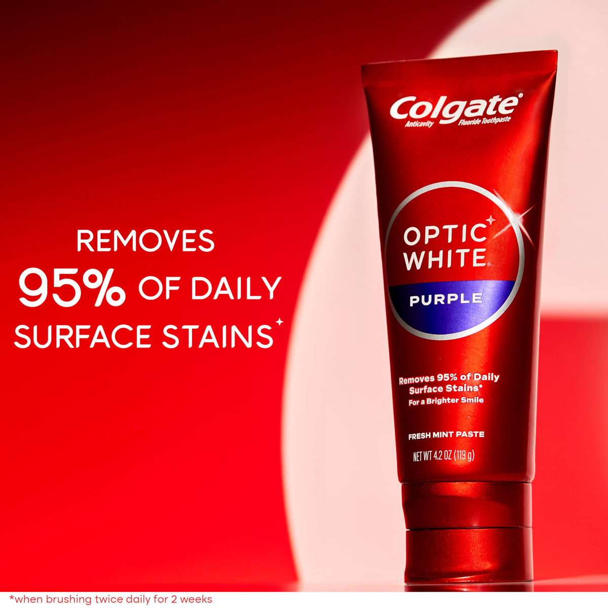 Colgate 4.2 Fl Oz (Pack of 1) / Purple / 1 Toothpaste