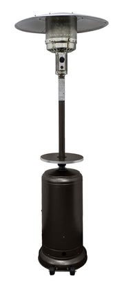 Propane, 41000 BTU, With Steel Table, Gold by AZ Patio Heaters – Steel, Gold, Model HLDS01-CGT