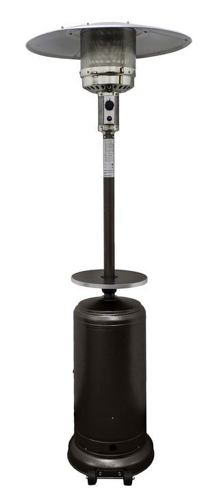 Propane, 41000 BTU, With Steel Table, Gold by AZ Patio Heaters – Steel, Gold, Model HLDS01-CGT