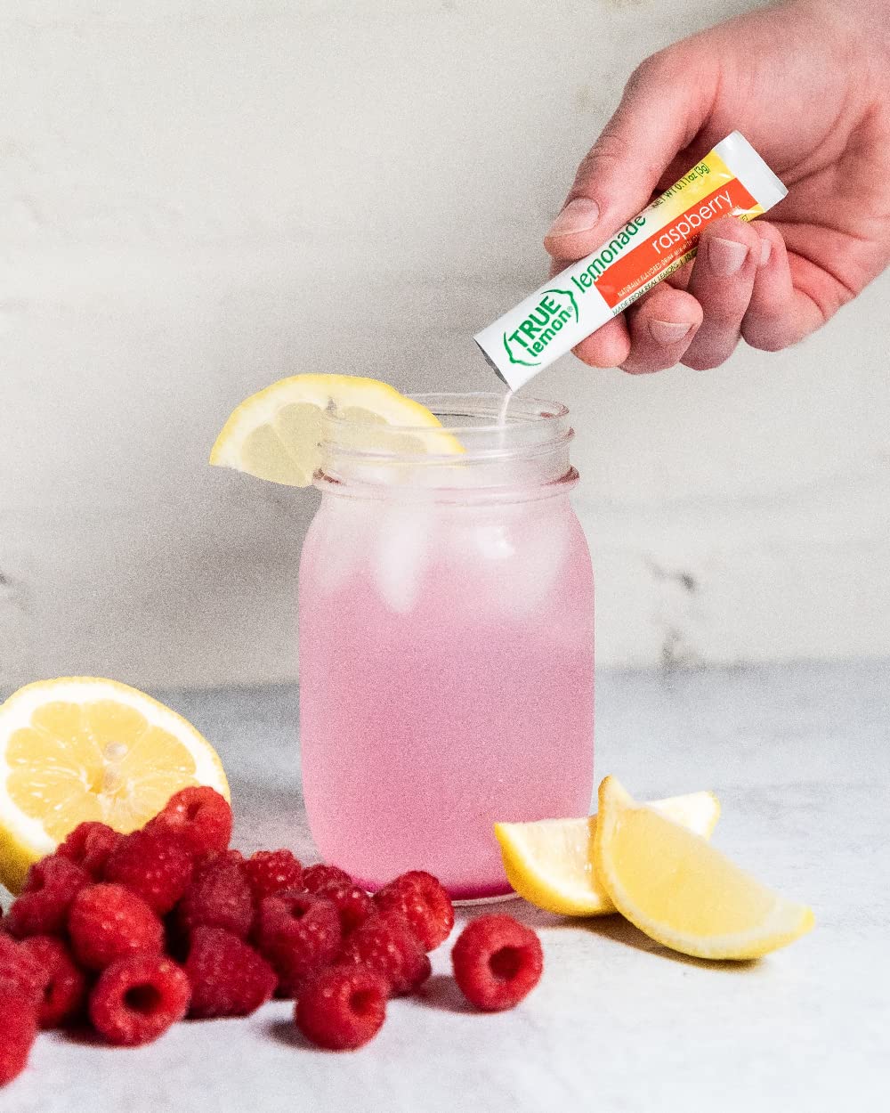 True Lemon Raspberry Lemonade 10 count - 6 pack by True Citrus – 5 Ounce (Pack of 6), Red, Model 4527884