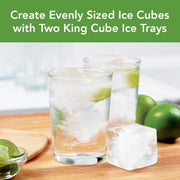 Tray Ice Cube King Pesto by Tovolo – 1 Count, Silicone, Pesto, Model 22016-500