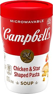 Campbell's Chicken & Star Shaped Pasta Sipping Soup, 10.75 Oz