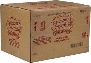 Otis Spunkmeyer Apple Cinnamon with Whole Grain Muffin, 4 Ounce -- 48 per case.