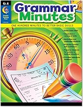 Creative Teaching Press Grammar Minutes Workbook, Grade 6