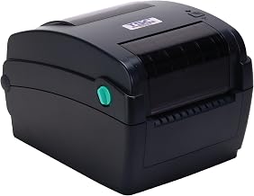 TSC B00HGUZGXS TTP-244CE Desktop Thermal Transfer Label Barcode Printer - 4.25", 203 dpi – Optional Bluetooth Interface, Navy Blue, 7.95” (W) x 6.81” (H) x 10.16” (D)