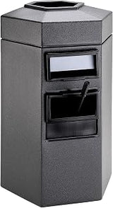 Commercial Zone Products Islander Series Bermuda 1 Waste Container and Windshield Service Center, Charcoal (755324)