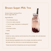 Premium Brown Sugar Syrup (11 lbs/bottle) by Bossen – 176 Fl Oz (Pack of 1)