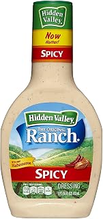 Hidden Valley Spicy Ranch Salad Dressing, 24-Ounce Plastic Bottle