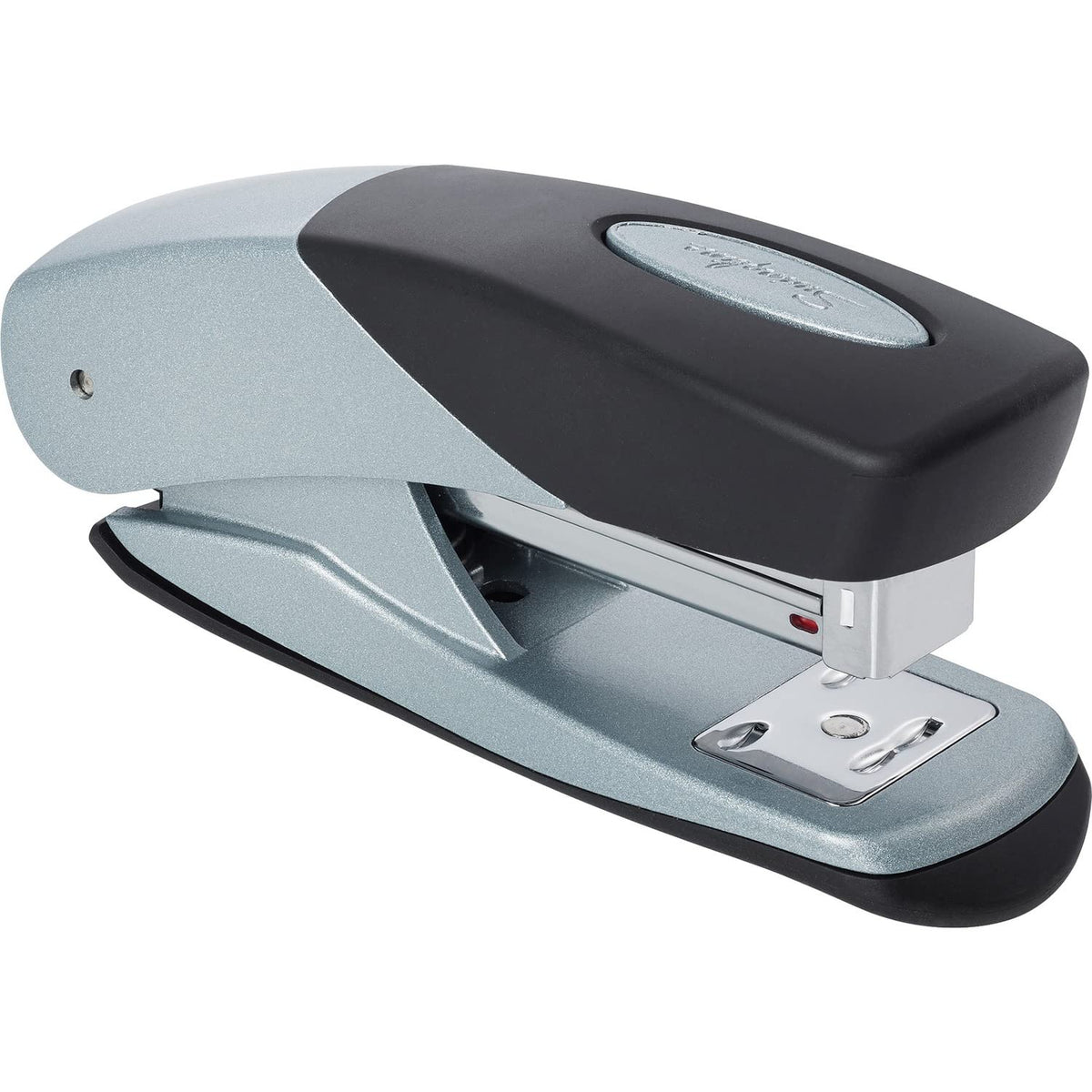 Stapler, 25 Sheets, Compact, Metal, Half Strip, Silver/Black () by Swingline – Metal, Silver/Black, Model S7081026AZ