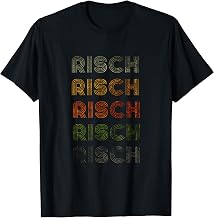 Love Heart Risch Tee Grunge Vintage Style Black Risch T-Shirt