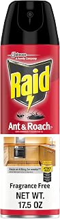 Raid Ant & Roach Killer, Indoor Insecticide, Residual Killing Power, Fragrance Free, 17.5 oz