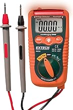 Extech DM220 Mini Pocket Multimeter, 4000 Count, NCV, Flashlight