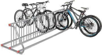 Global Industrial 111" L Double-Sided Grid Bike Rack, 18-Bike Capacity