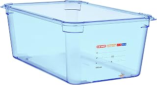 Araven ABS (BPA Free) Blue Container - GN 1/1 200mm