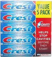 Crest Toothpaste 8.2 Ounce Cavity Protect 5-Pack