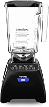 Blendtec Classic 575 Blender (Black), 90oz* WildSide+ Jar | Professional Grade Power, Self-Cleaning, 5 Speed Kitchen Blender with Four Preprogrammed Blending Cycles