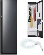 LG Styler Smart Steam Closet SC5GMR80H | Dual TrueSteam Technology, Dynamic Moving Hanger, Built-In Handy Steamer