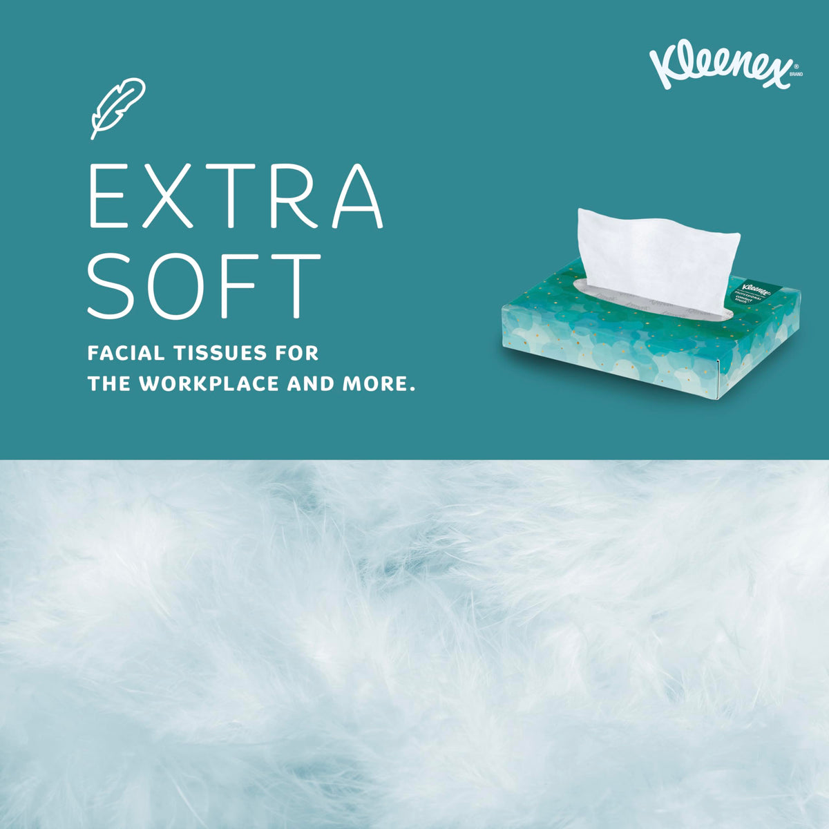 Professional Facial Tissue by Kleenex – 48 Count (Pack of 64), Paper, White, Pack of 3072, Model 21195