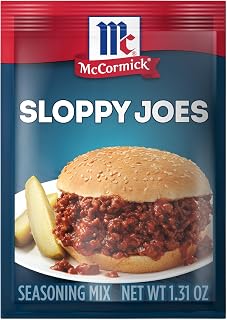 McCormick Sloppy Joes Seasoning Mix, 1.31 oz