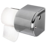Chrome Covered Reserve Roll Tissue Dispenser by San Jamar – 2 Roll Capacity, Stainless Steel, Chrome, Model R1500XC