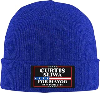 Curtis Sliwa for New York City Mayor 2025 Election Beanie Cap Warm Ski Winter Knitted Hat