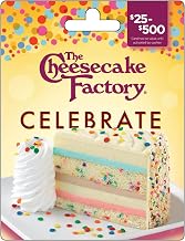 The Cheesecake Factory Physical Gift Card | Celebrate - $50