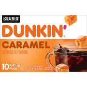 Dunkin’ Caramel Artificially Flavored Coffee by Dunkin' – 10 Count (Pack of 1), Model LEPUSMGRYC3807