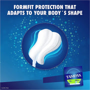 Tampon 80ct OLD PRODUCT by Tampax – 80 Count, Cardboard, White, Pack of 4, Model 646369