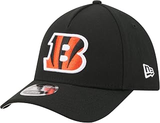 New Era Men's Black Cincinnati Bengals 39THIRTY M-Crown A-Frame Stretch Hat
