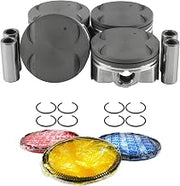 MA-5741124601-2 Pistons w/Rings Compatible With/For 09-11 Chevrolet 1.6L L4 DOHC 16v