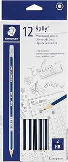 STAEDTLER Rally Graphite #2 Pencil, 12-Each (9122-2B12)