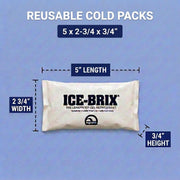 BOX USA 96-Pack Small 5x3 / White / 1 Lab Coolers