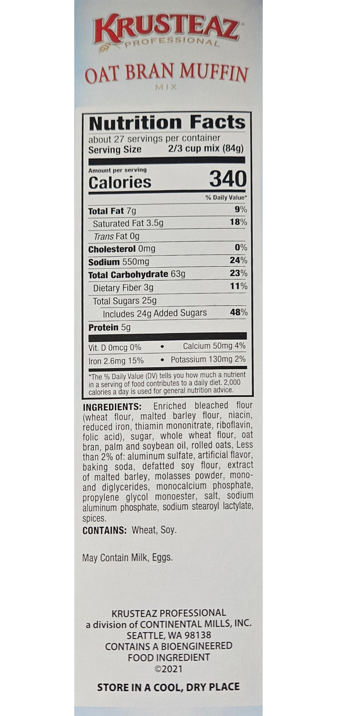 Krusteaz 80 Ounce (Pack of 1) / 1 Muffins & Quickbreads
