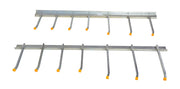 Steel Wall Mounted Material Rack 36 In. x 36 In. x 60 In. by Vestil – One Size, Alloy Steel, Silver, Model SR-WM