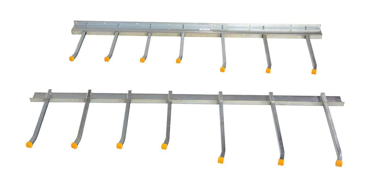 Steel Wall Mounted Material Rack 36 In. x 36 In. x 60 In. by Vestil – One Size, Alloy Steel, Silver, Model SR-WM