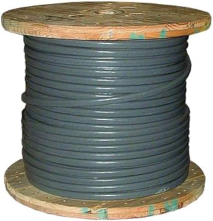 Southwire 500 ft. 2/0-2/0-2/0 Gray Stranded AL SEU Cable