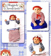 Simplicity Pattern 2487 for Baby's Raggedy Ann & Andy Costume, Size A (XS,S,M,L)
