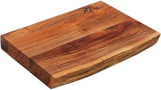 Zassenhaus Chopping Board Made of Acacia Wood, Solid Chopping Block, Wooden Chopping Board for Meat, Sustainably Grown Hardwood, Kitchen Board, 16" x 11.8" x 2"