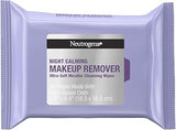 Neutrogena Night Calming Makeup Remover Wipes, 25 ct