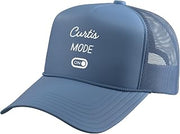 Curtis Mode On Name Trucker Hat with Adjustable Mesh Back