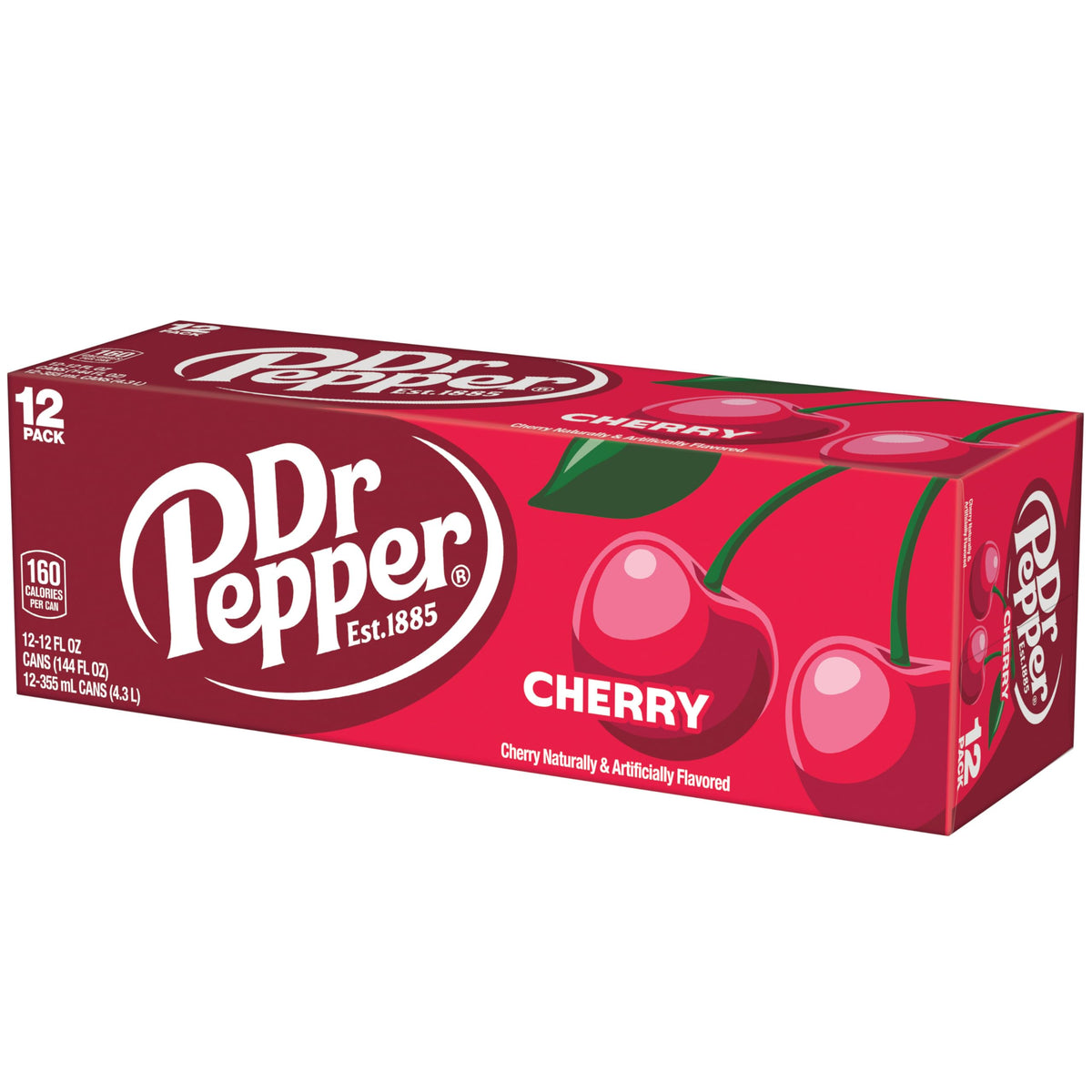 Dr Pepper Cherry / 12 Fl Oz (Pack of 12) / 1 Soft Drinks