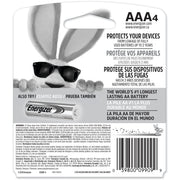 MAX AAA Batteries by Energizer – 4 Count (Pack of 5), Blend, Multicolor, Pack of 5, Model E000909019