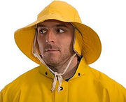 TINGLEY H53237 Industrial Work Hat, XL, Yellow | Designed for 100% waterproof protection, L fits 61.5cm (24.21"), Will not be restocked once sold through