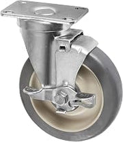 Winco 5" Commercial Caster with Brake