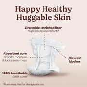 Skin Essentials Diapers Size by HUGGIES – Size 1, Pulp, White, Pack of 29, Model 10036000563044