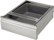 Component Hardware 15" W x 20" L x 5" D Stainless Steel Heavy Duty Drawer Assembly with ABS Plastic Pan