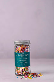 Nature’s Colors Carnival Sprinkles by India Tree – 3 Ounce (Pack of 1), Rainbow