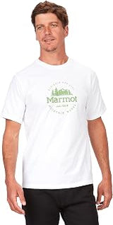 MARMOT Men's Logo T-Shirts - Printed Graphic on Cotton Tee