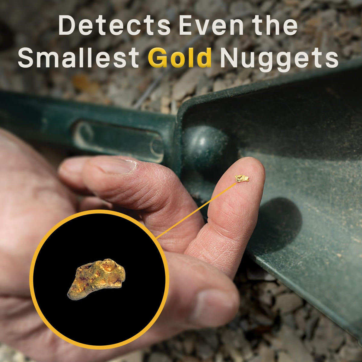 Garrett - - Gold Metal Detector for Adults - High Frequency 48 kHz Metal Detector for Gold - Made in USA - Wired Headphones Included by Garrett Metal Detectors – Model Goldmaster