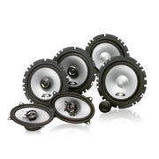 Electronics 2-Way Coaxial Speakers by Alpine – Ferrite, White, Pack of 2, Model SXE-1750S